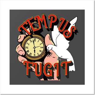 Tempus fugit Posters and Art